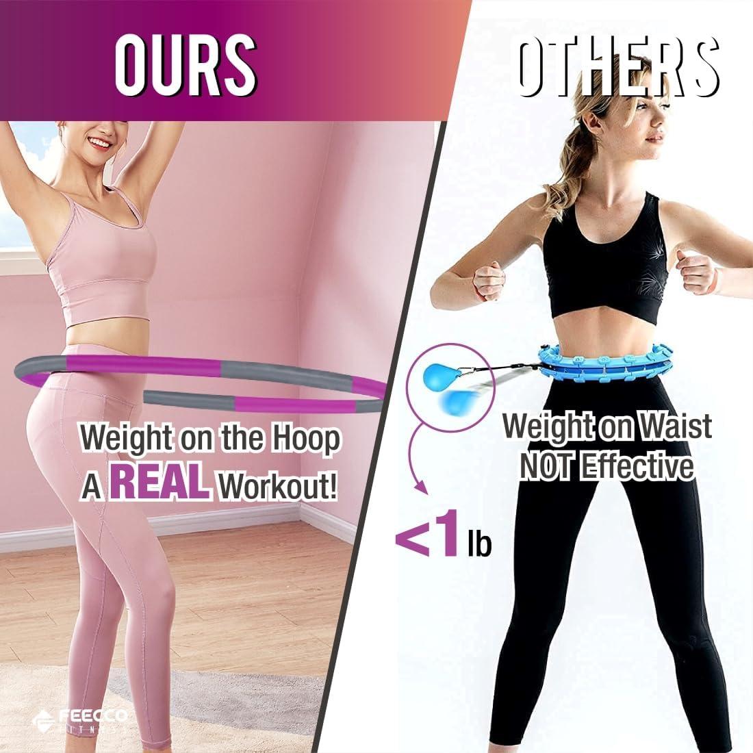 Aro de Fitness FEECCO 0.99 kg Desmontable 8 Secciones