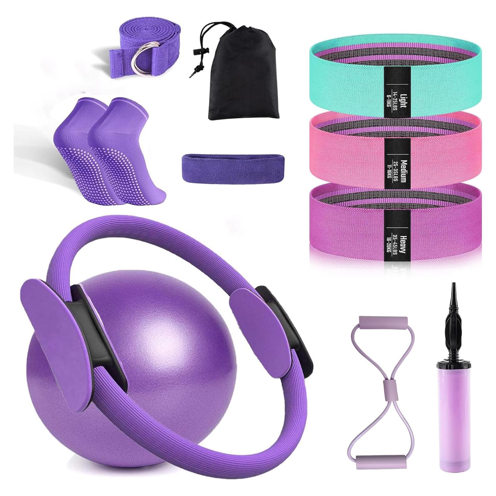 Kit de Pilates Premium Bokynu JR-001 para Mujeres 8 en 1