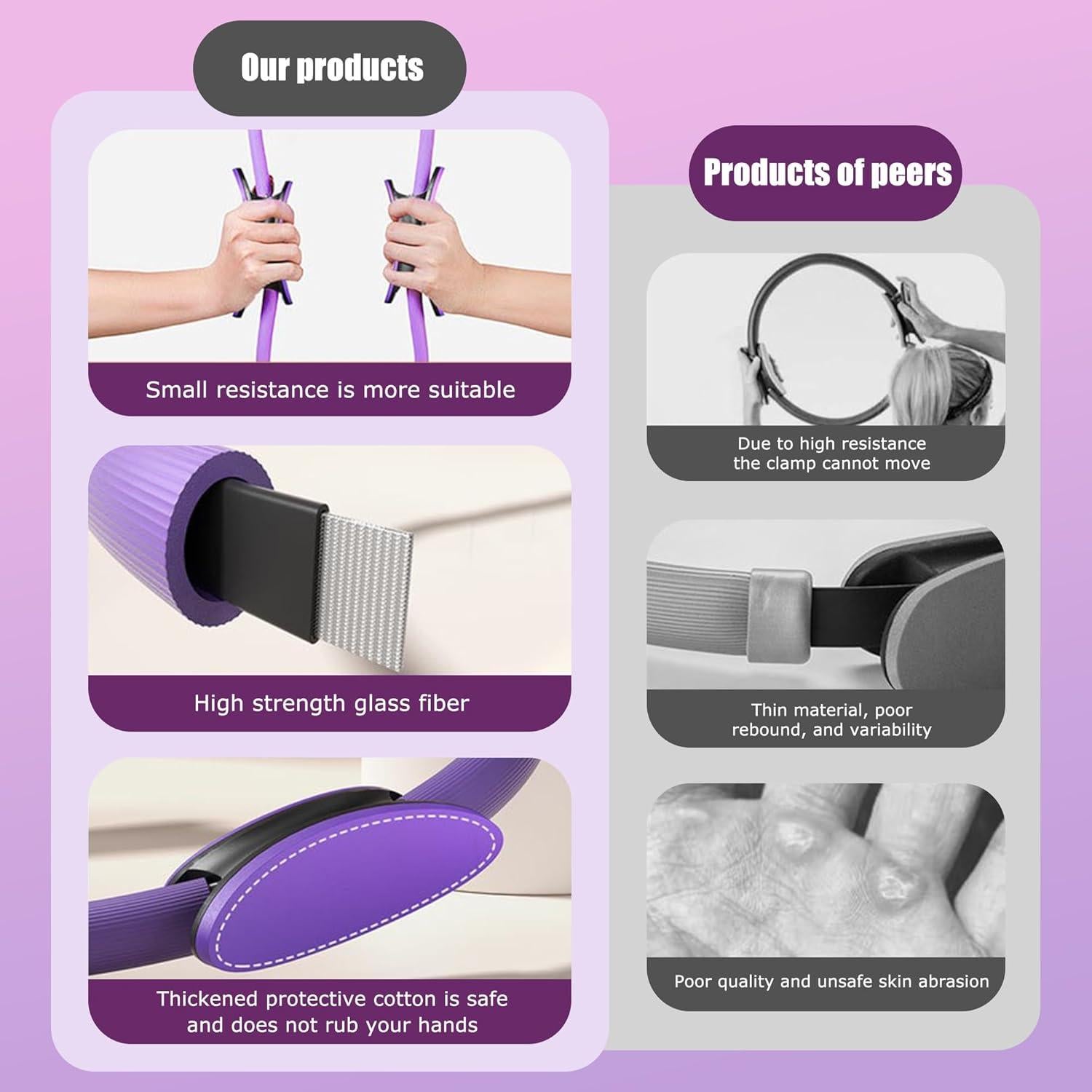 Kit de Pilates Premium Bokynu JR-001 para Mujeres 8 en 1