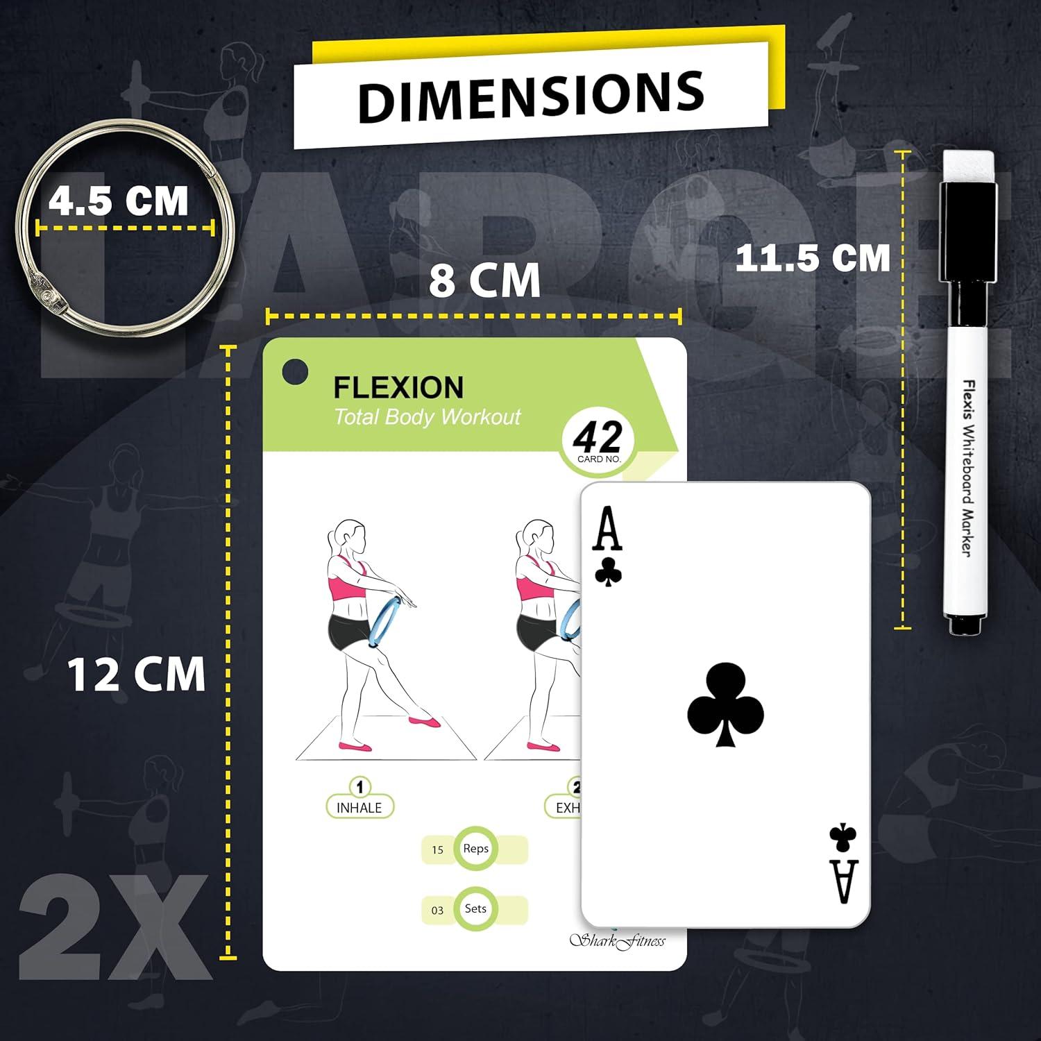 Tarjetas de Entrenamiento Pilates Flexies - 58 Tarjetas con Instrucciones