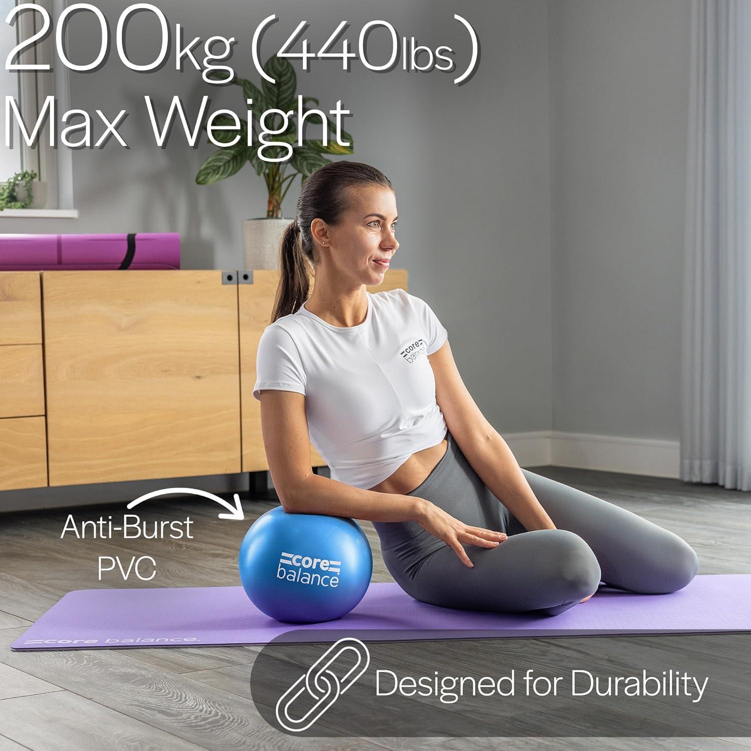 Bola de Pilates Antiburst Core Balance 22.86 cm Azul