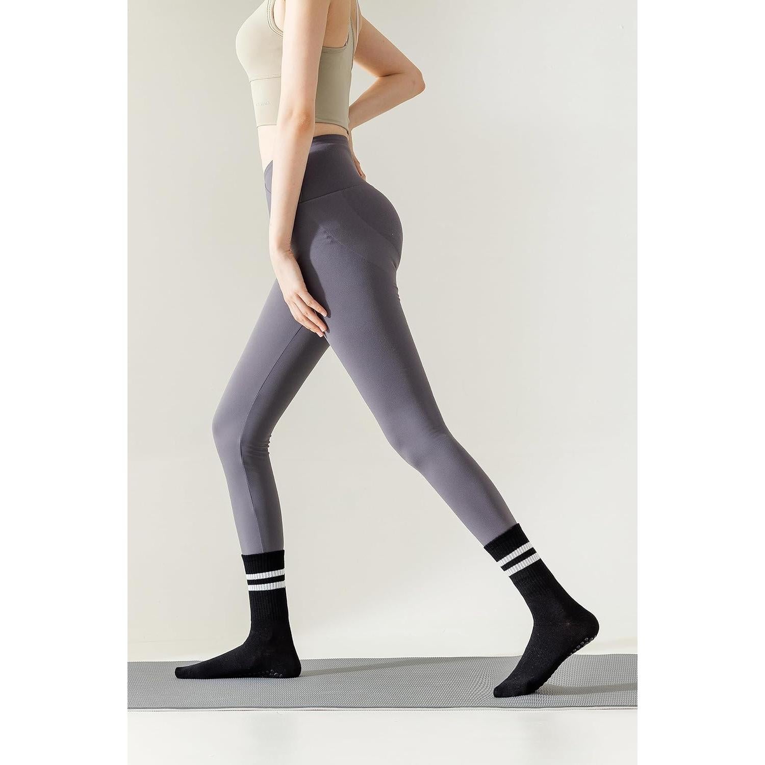 Calcetines Antideslizantes para Mujeres Irisbear - Paquete de 3