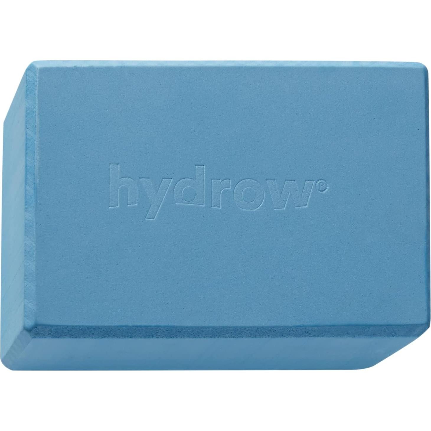 Bloques de Yoga Hydrow - Espuma EVA Azul 22.86x15.24x10.16 cm