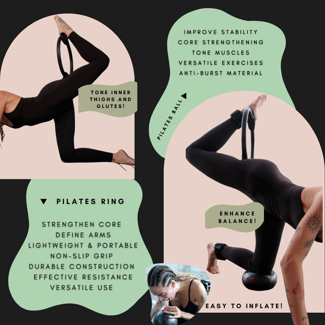 Set de Pilates Kalm Now - 5 Piezas para Ejercicios en Casa