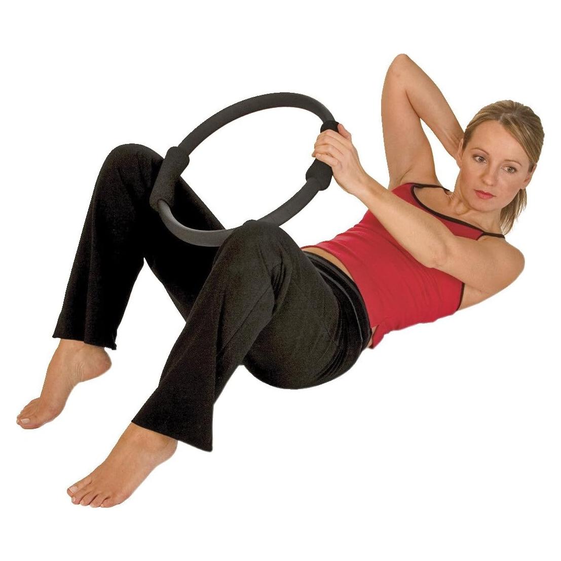 Anillo de Pilates Aeromat 35.56 cm con empuñaduras acolchadas