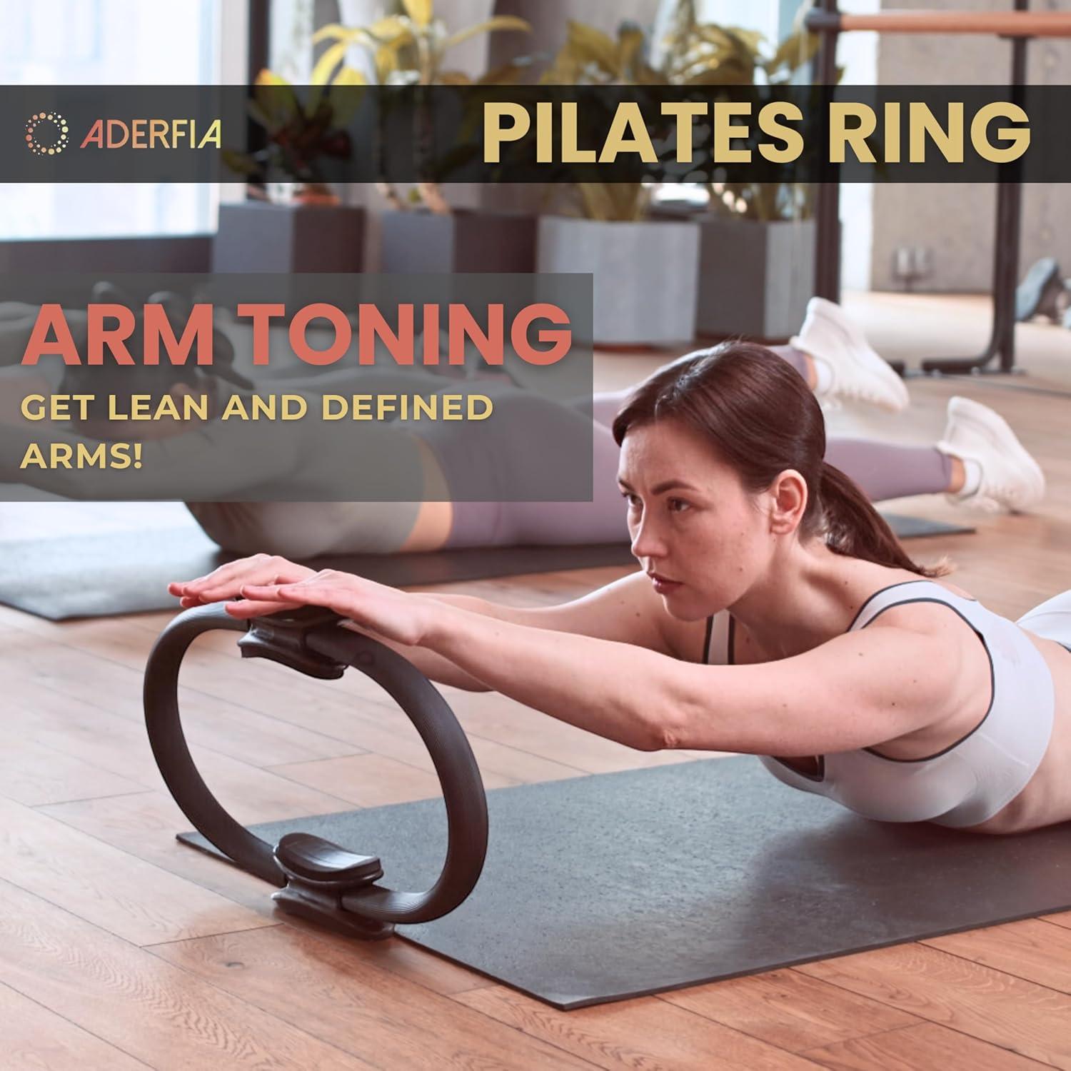 Anillo de Pilates ADERFIA 2PACK - 35.56 cm, Acolchado