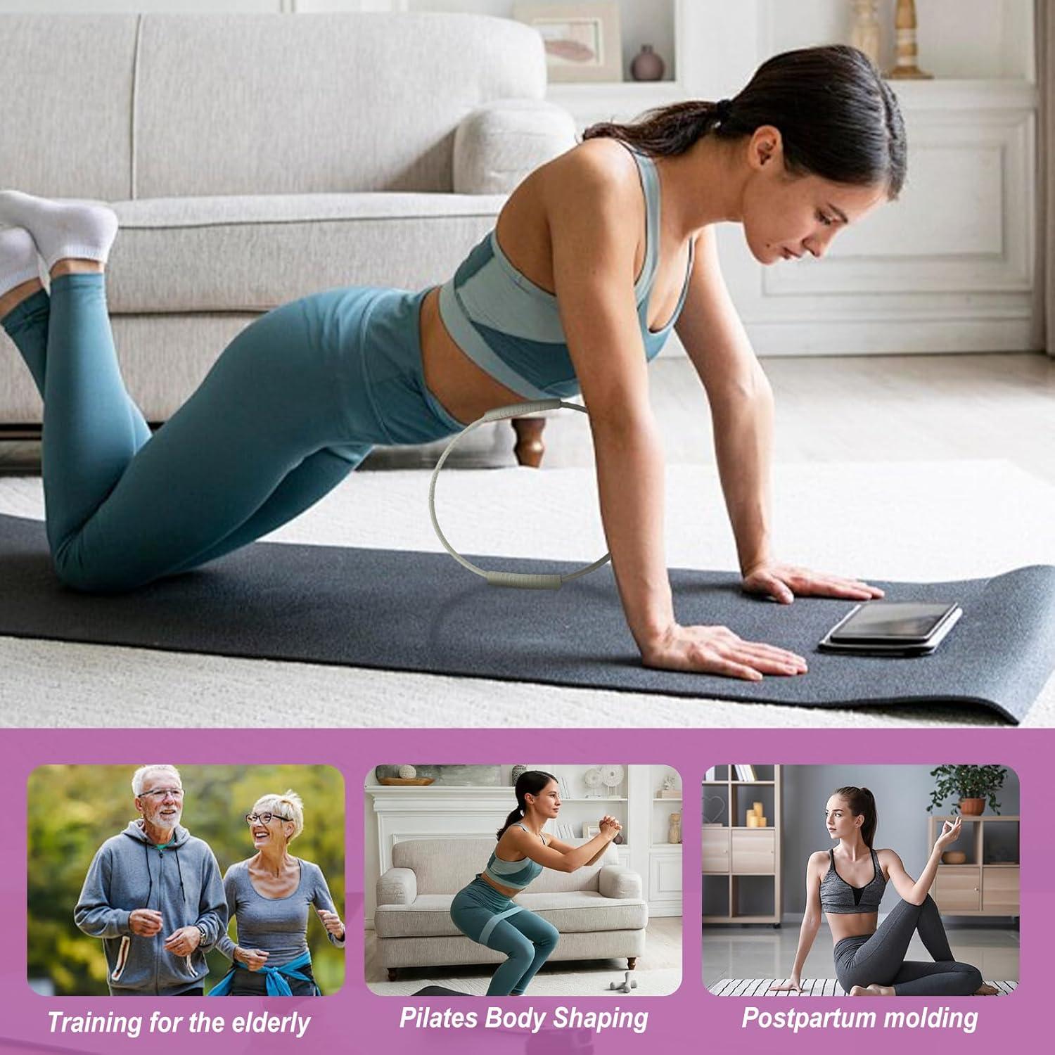 Anillo de Pilates Lankerdoo 34.3 cm Silicona Acolchado