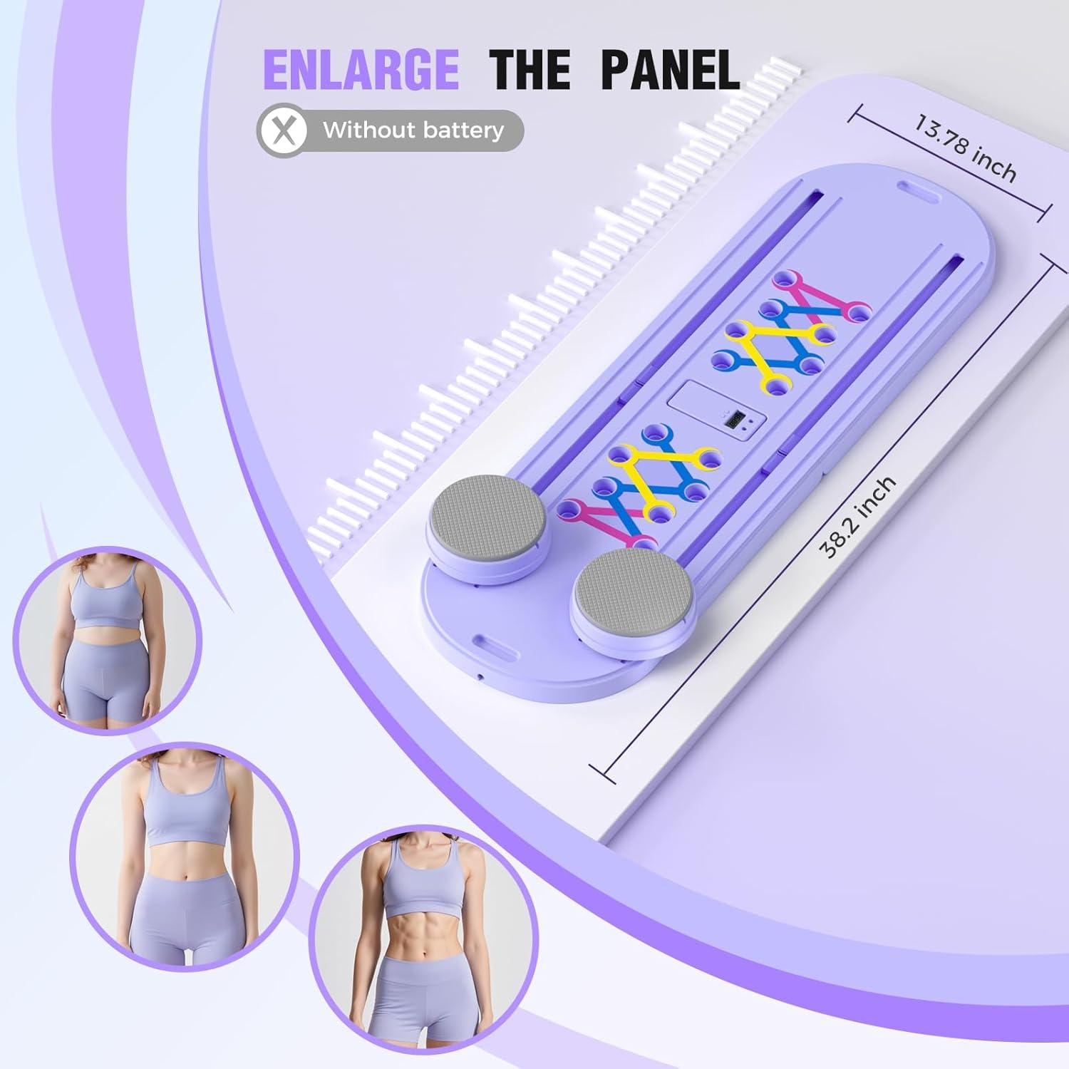 Reformer de Pilates Mosdos US123 Plegable 7 en 1 para Entrenamiento