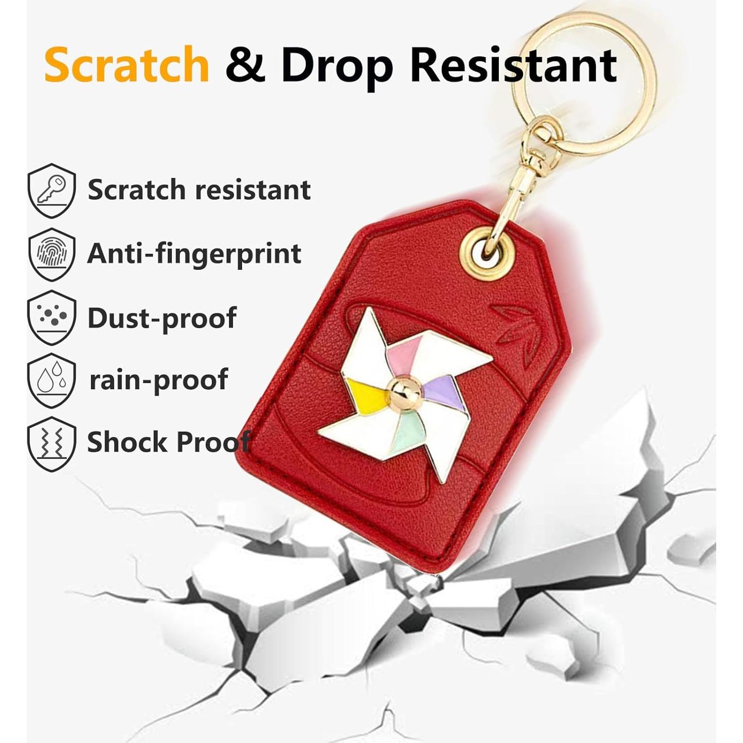 Funda de Cuero VBANU para AirTag y SmartTag - Diseño Bonito