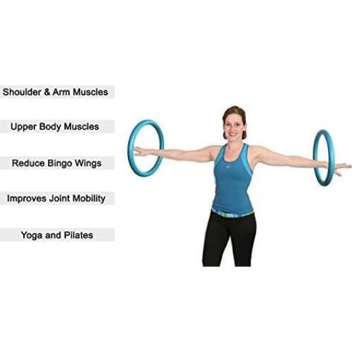 Aros de Ejercicio con Peso Sports Hoop - 2 x 400g Rosa