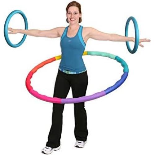 Aros de Ejercicio con Peso Sports Hoop - 2 x 400g Rosa