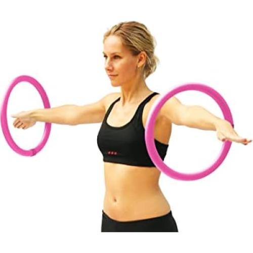 Aros de Ejercicio con Peso Sports Hoop - 2 x 400g Rosa