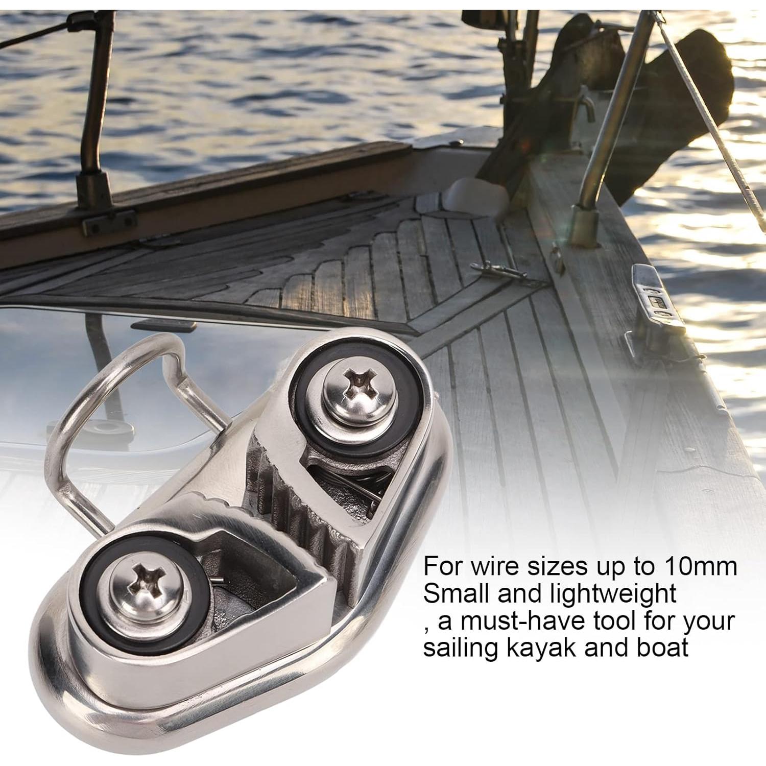 Cleat de Barco Aramox Acero Inoxidable 316 para Cuerda 10mm