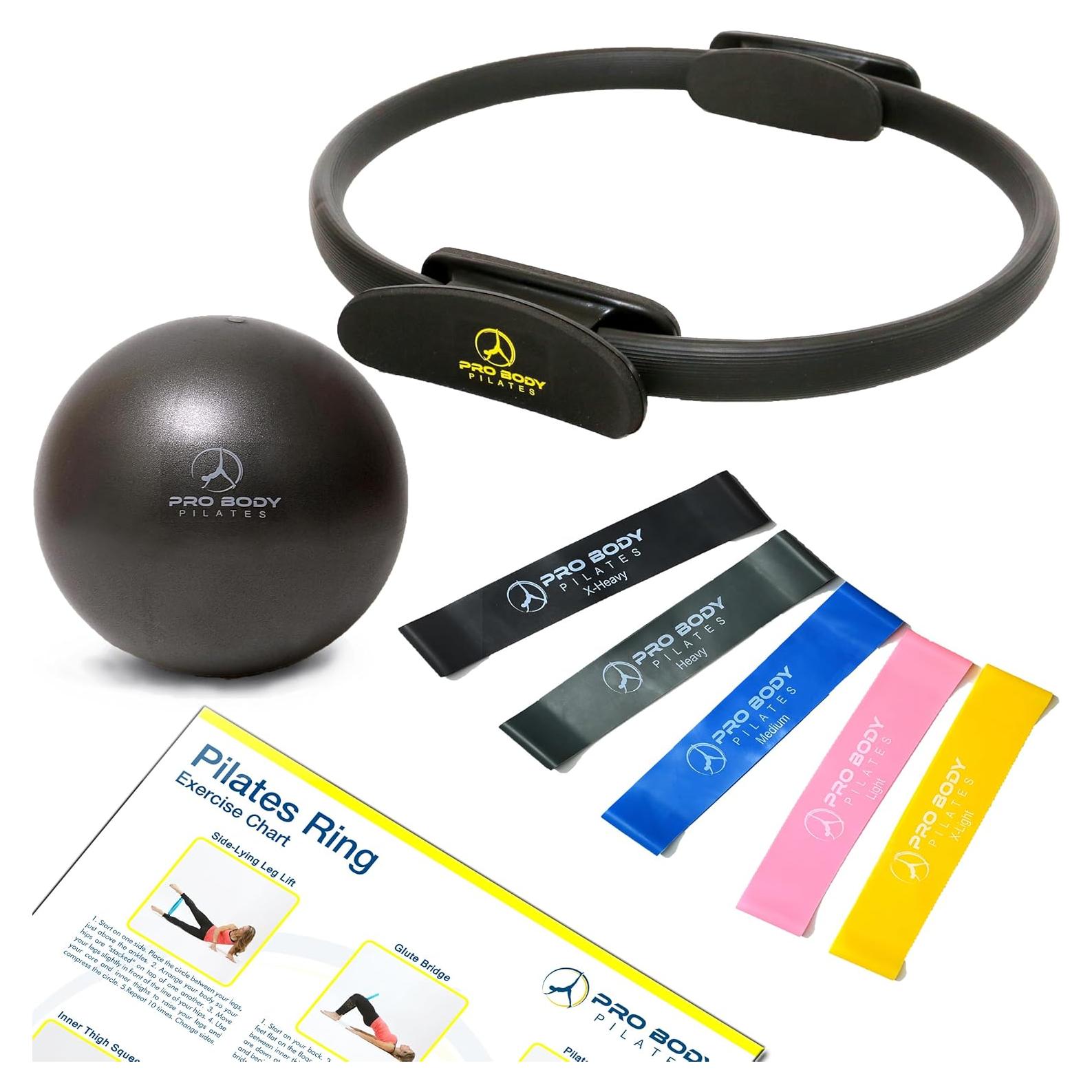 ProBody Pilates Kit de Entrenamiento en Casa - 3 Piezas