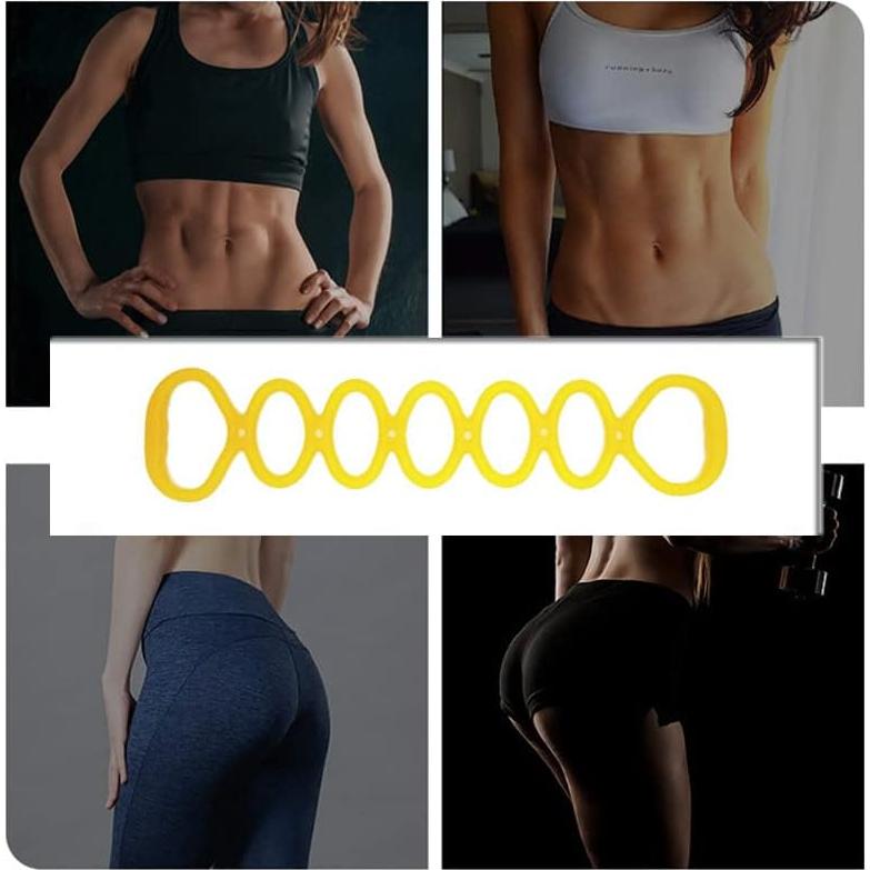 Banda de Resistencia Ajustable BetterJonny 7 Niveles Amarillo