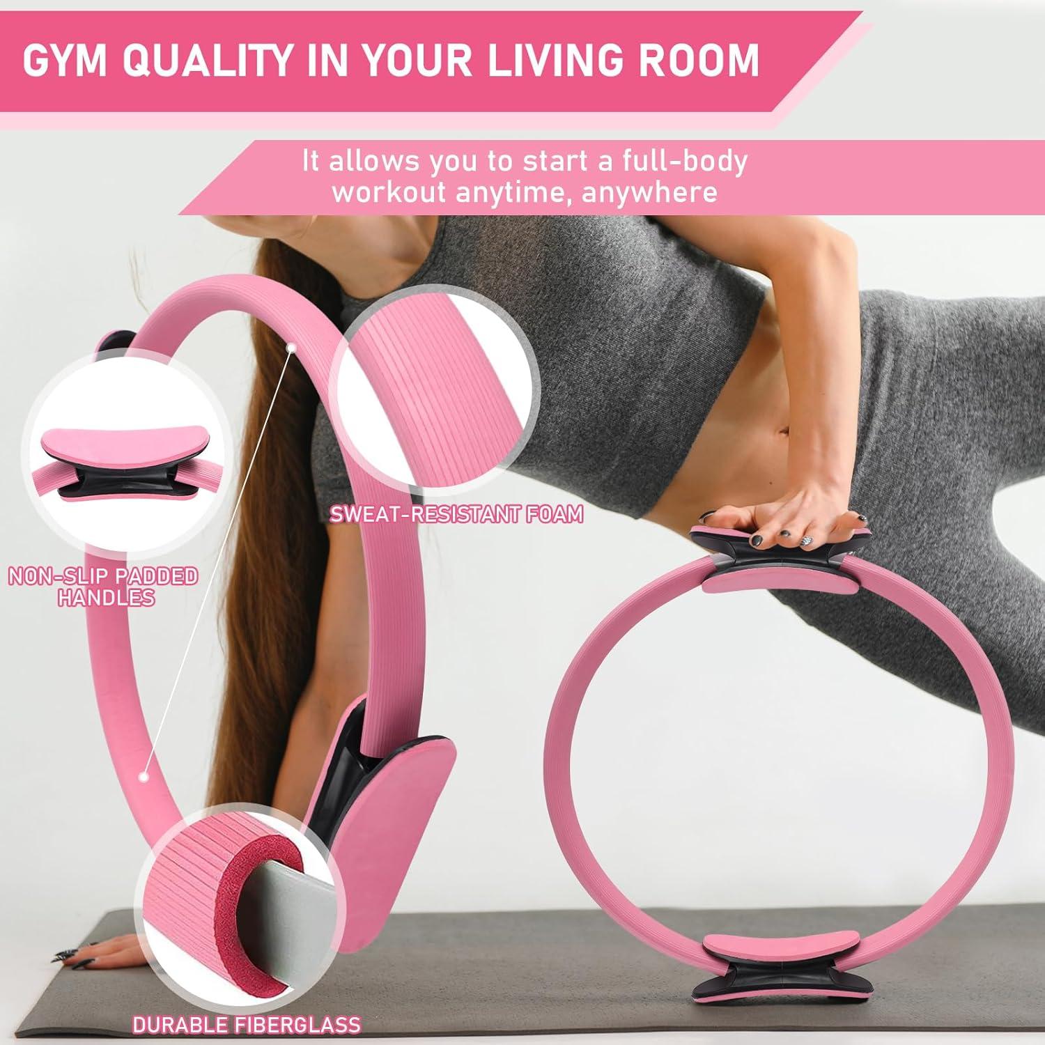 Kit de Pilates 13 Piezas Party Greeting - Anillo, Bandas y Pelota