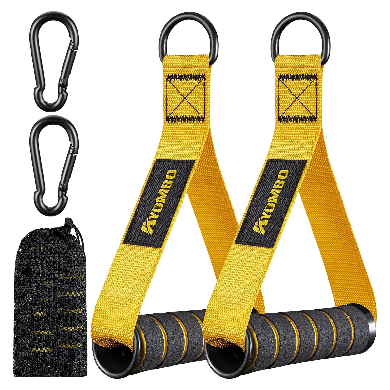 Mangos de Ejercicio Ayombo para Bandas de Resistencia - Alta Resistencia