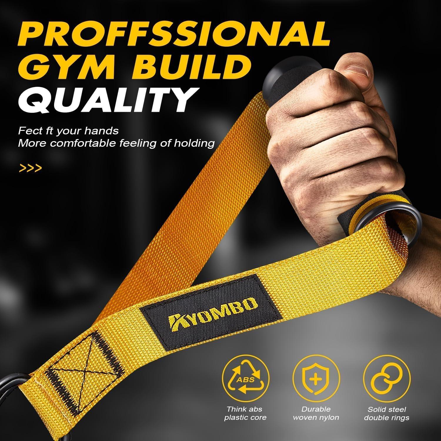 Mangos de Ejercicio Ayombo para Bandas de Resistencia - Alta Resistencia