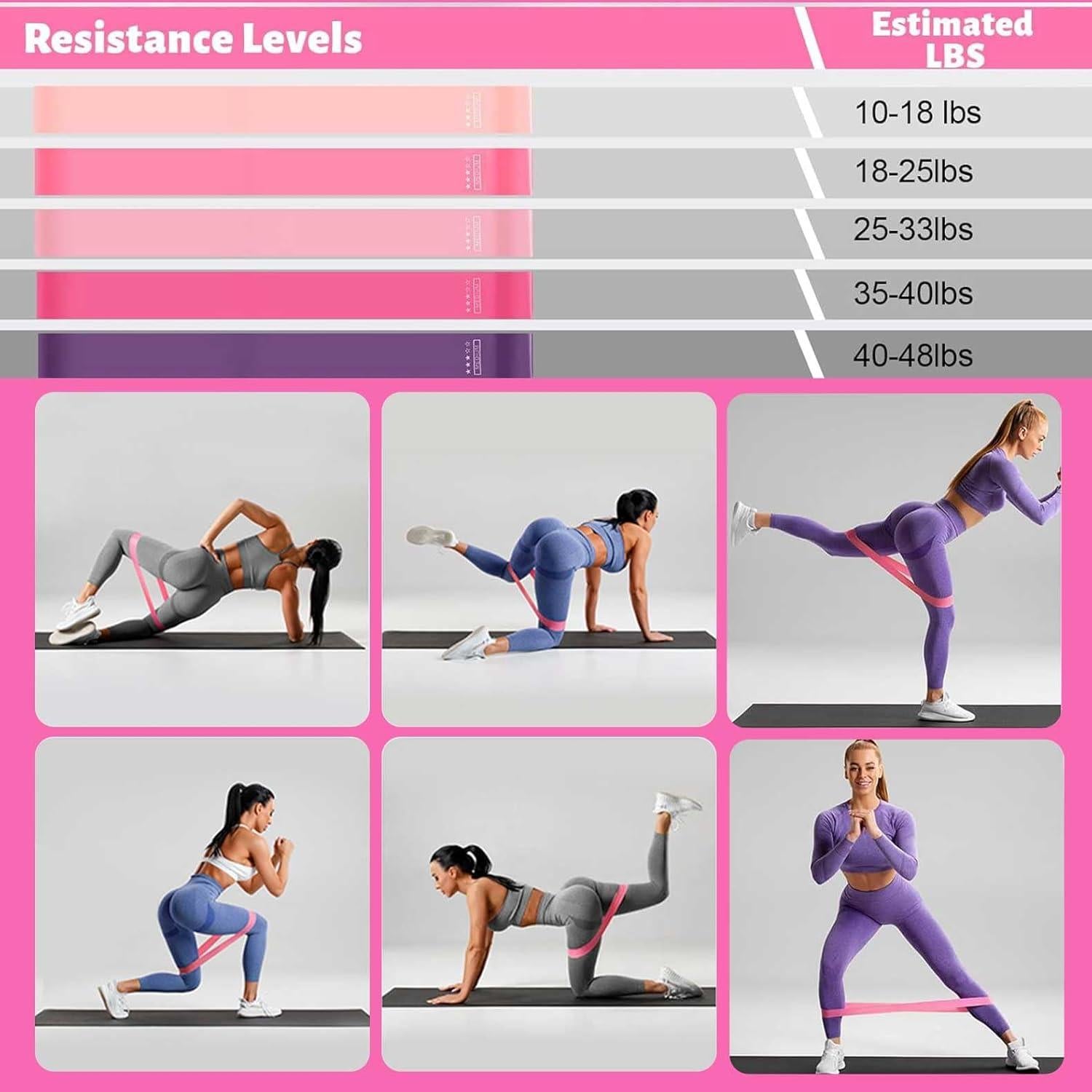 Kit de Pilates para Mujeres Yuheybe - 13 Piezas con Anillo y Pelotas