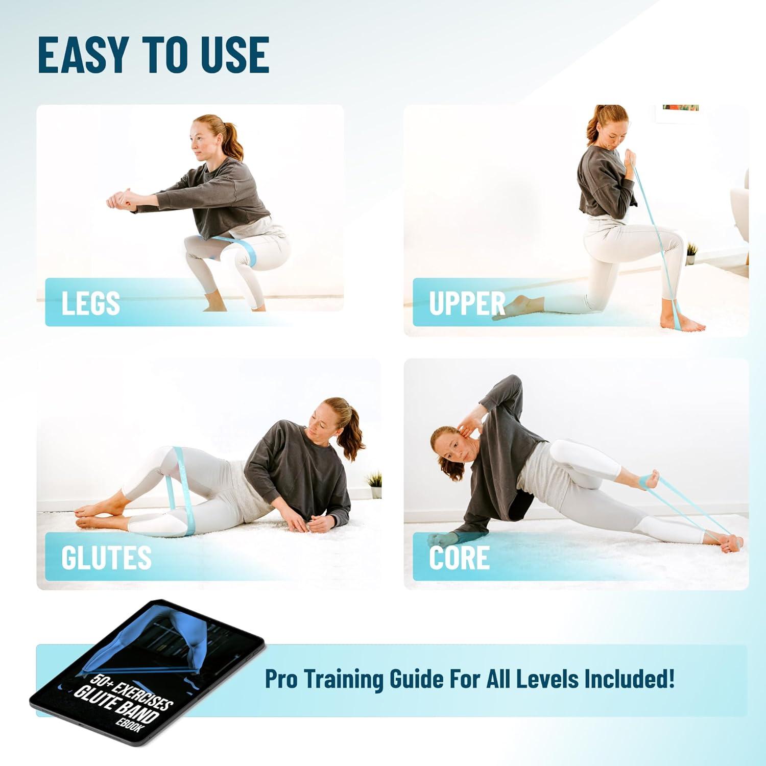 Bandas de Resistencia Láttex Iron Core Fitness - 3 Niveles