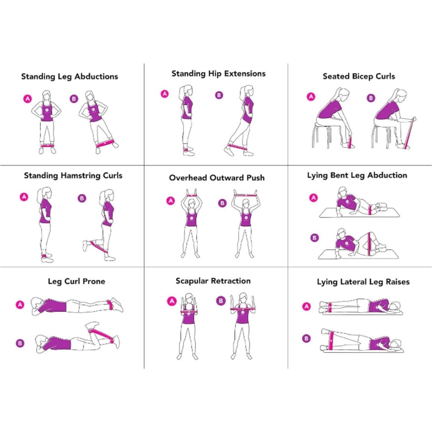 Anillos de Resistencia DNXBTSTW - Alta Resistencia 3 Piezas