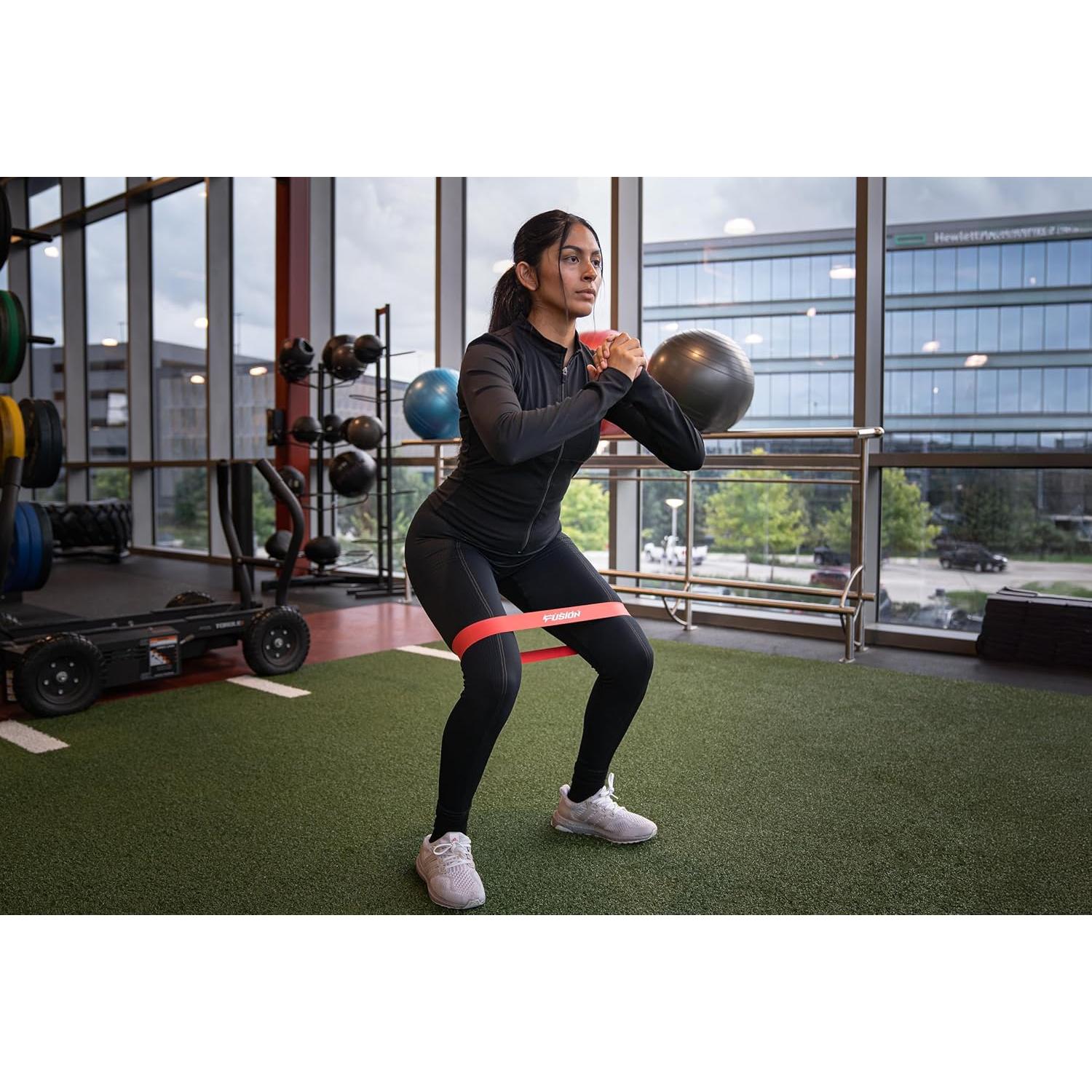 Conjunto de 5 Bandas de Resistencia Fitness Fusion - Antideslizantes