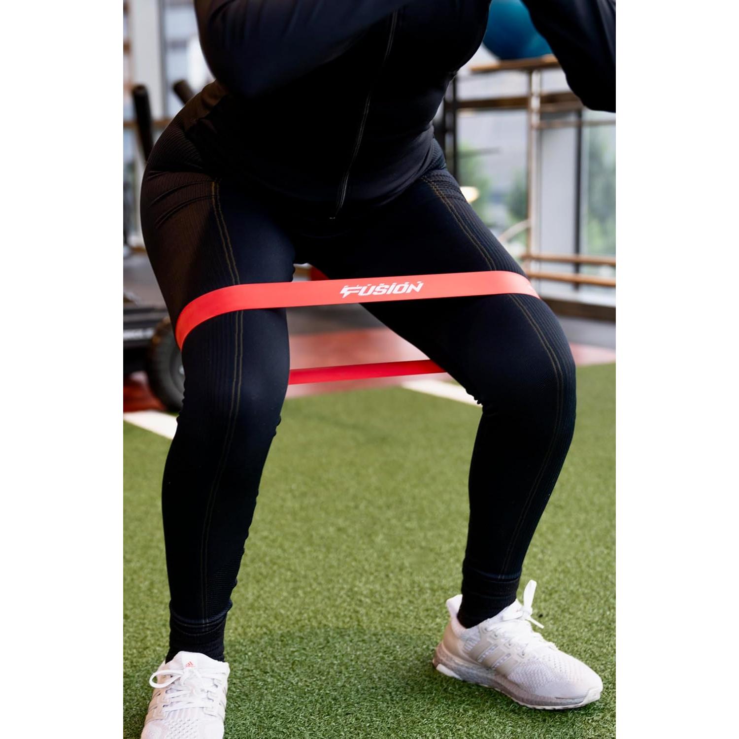 Conjunto de 5 Bandas de Resistencia Fitness Fusion - Antideslizantes