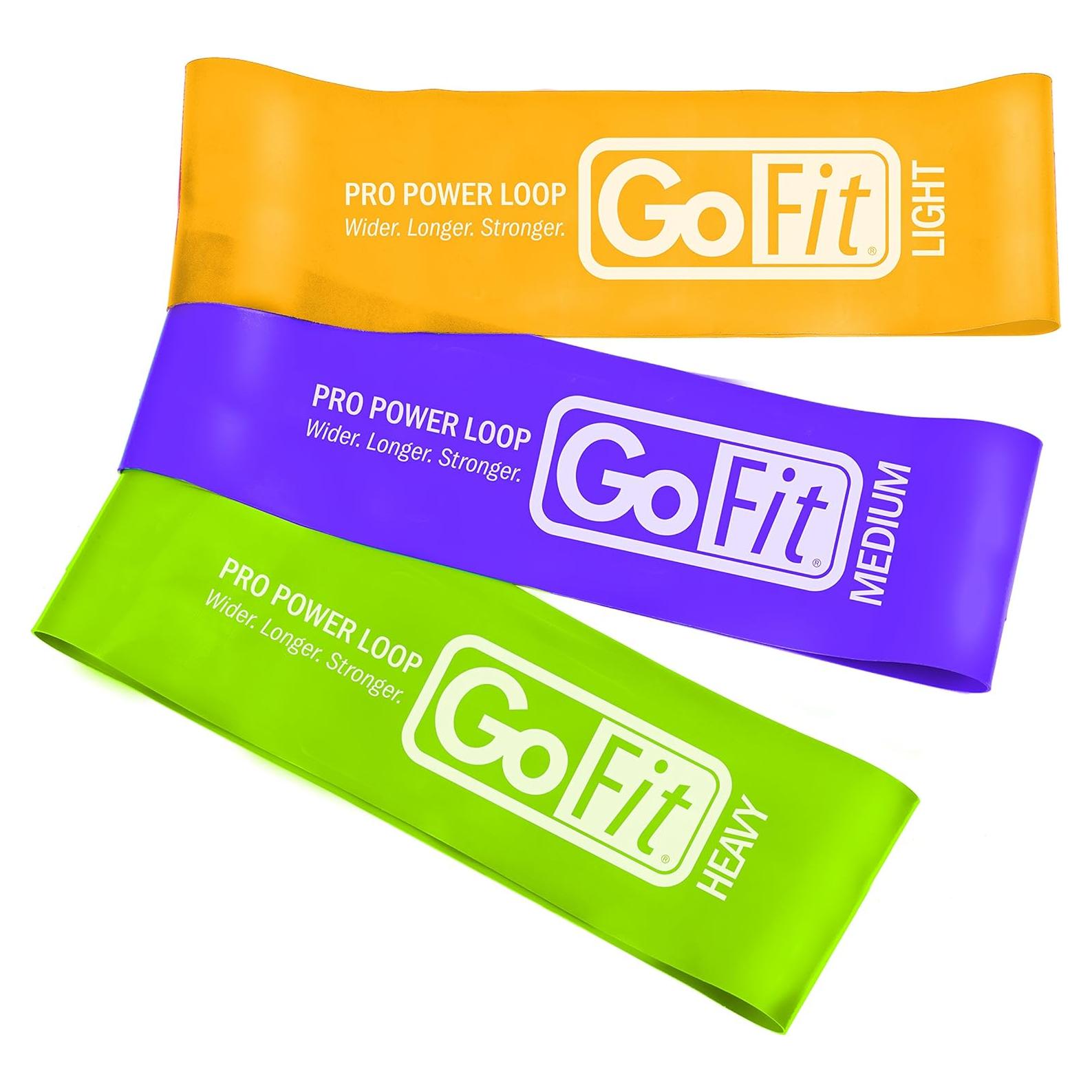 Bandas de Resistencia GoFit Pro Power Loops 30.48x7.62cm