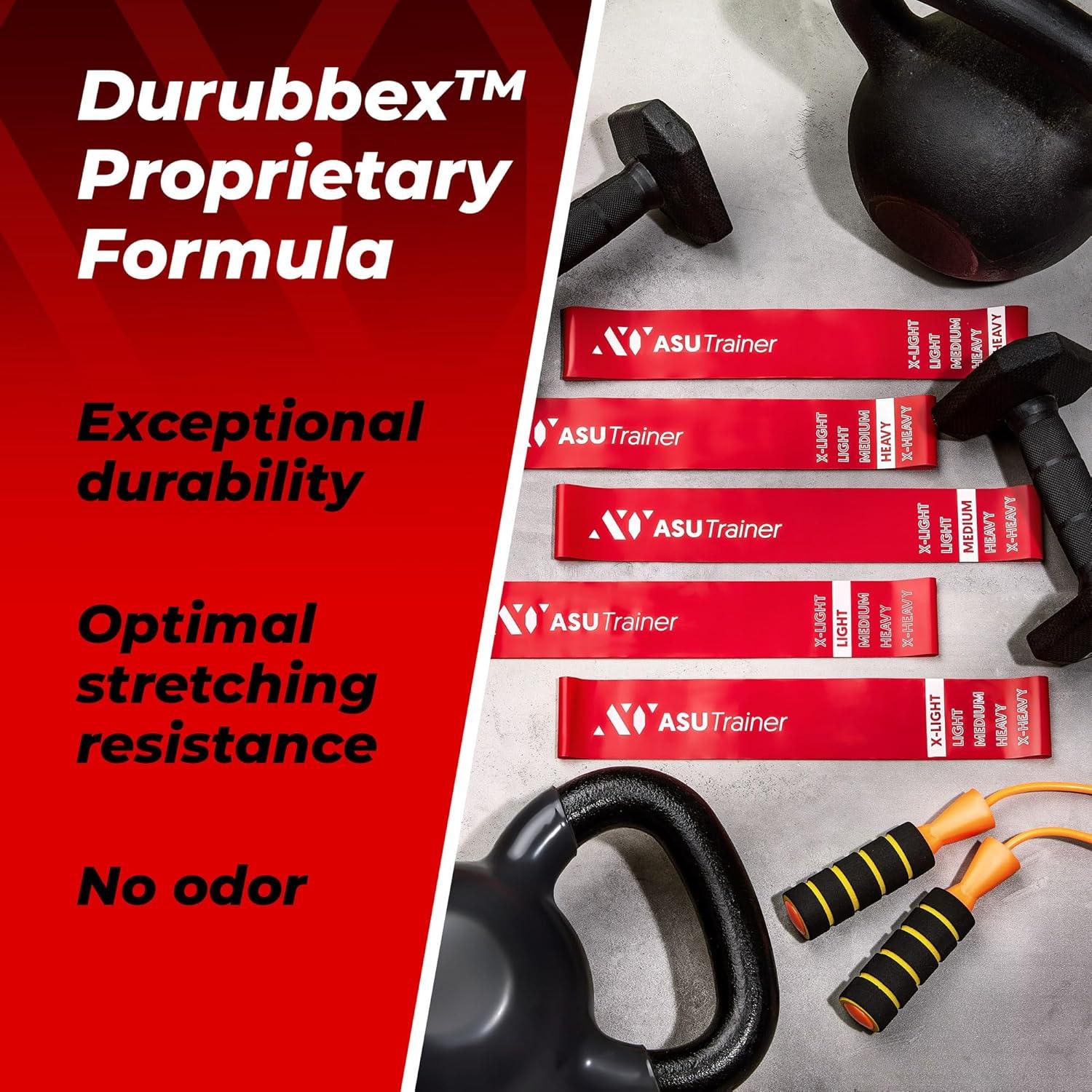 Bandas de Resistencia Loop ASU Trainer, 5 Niveles, 2.27-18.14 kg