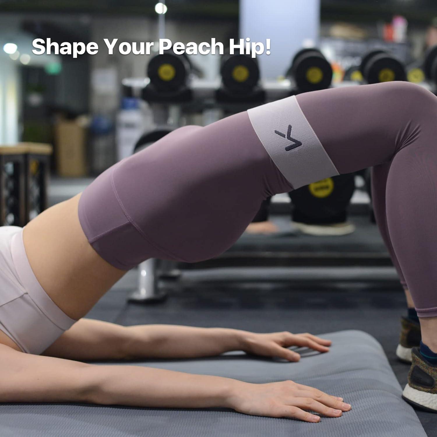 Bandas de Resistencia KEEP Rosa 8cm Antideslizantes para Ejercicio