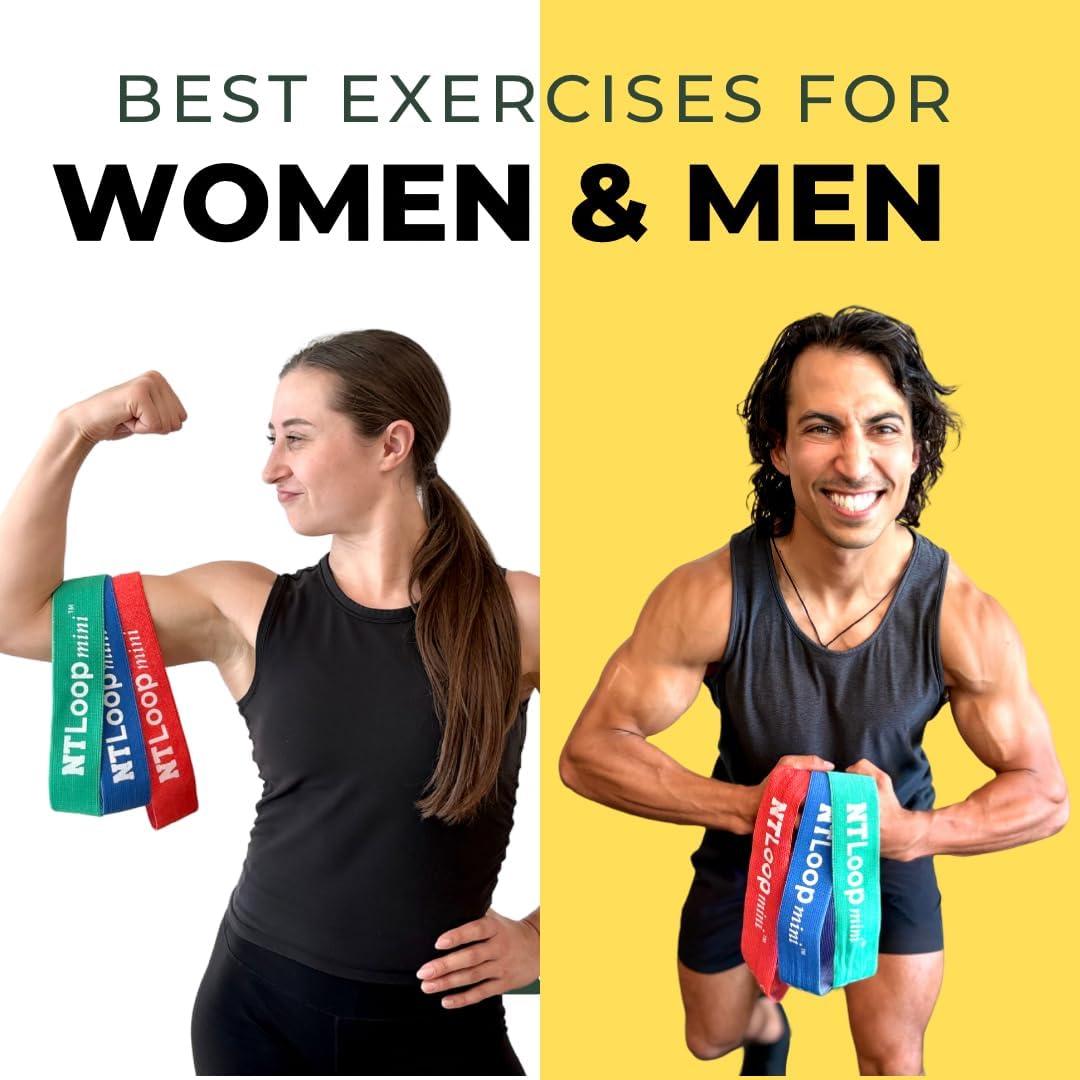 Set de Bandas Mini Loop NT para Ejercicio - 3 Niveles de Resistencia