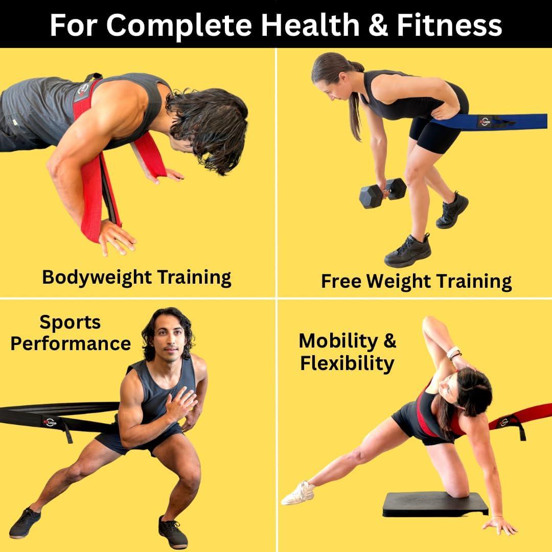 Banda de Resistencia NT Loop Roja 20.41 kg con Ancla para Puerta