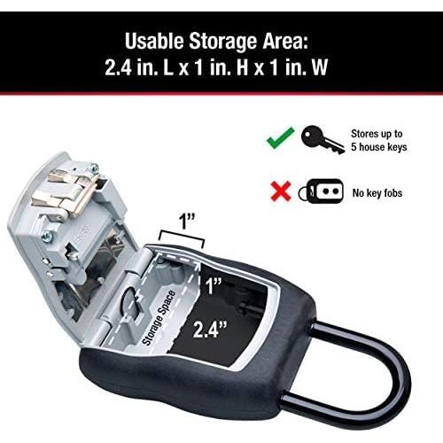 Caja de Llave Master Lock 5400EC Negra para 5 Llaves