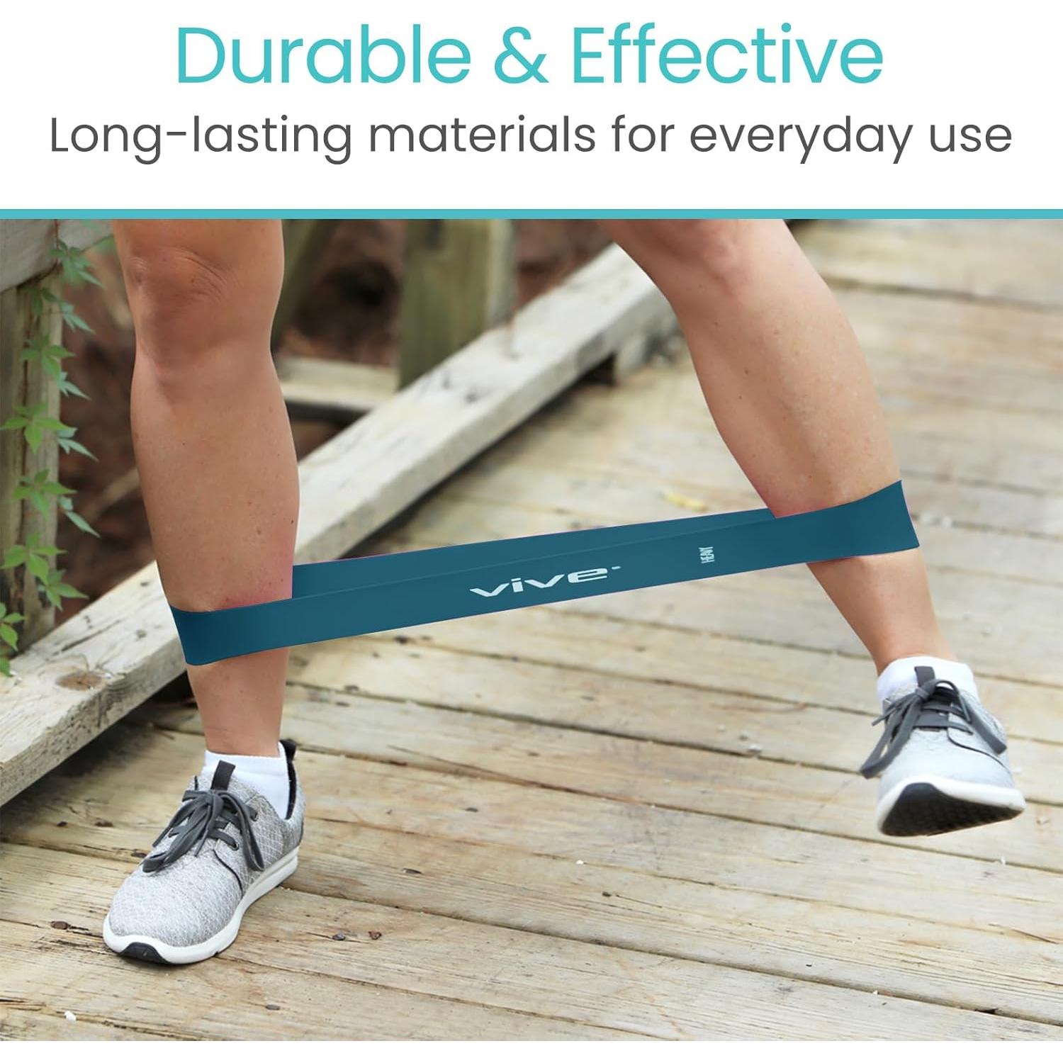 Bandas de Resistencia Vive 5 Piezas - Estiramiento y Tonificación