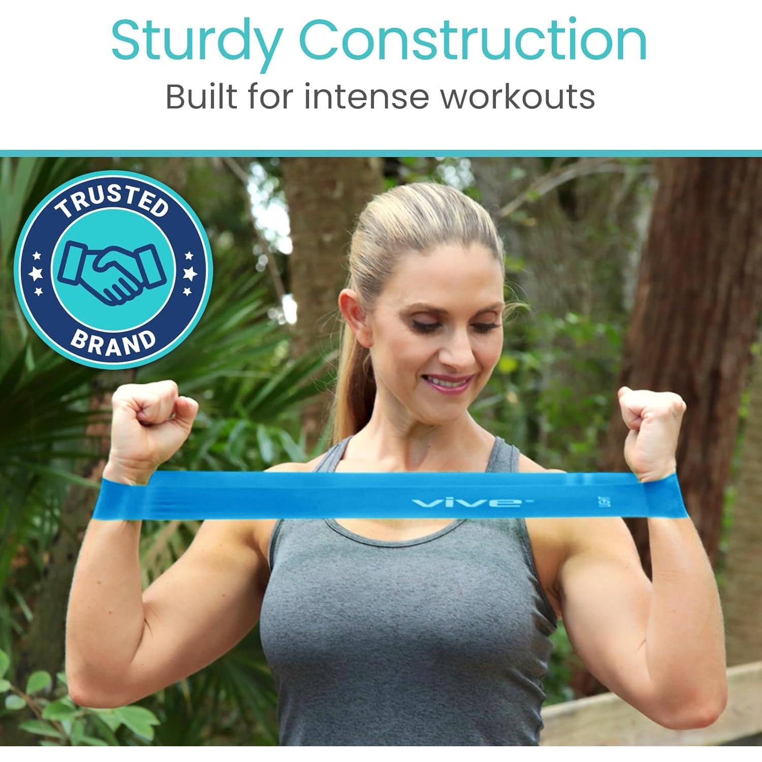 Bandas de Resistencia Vive 5 Piezas - Estiramiento y Tonificación