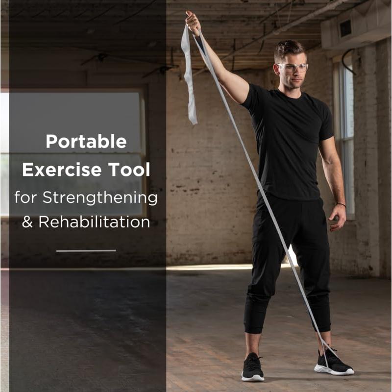 Banda de Resistencia THERABAND CLX Plata 1.52m Super Pesada