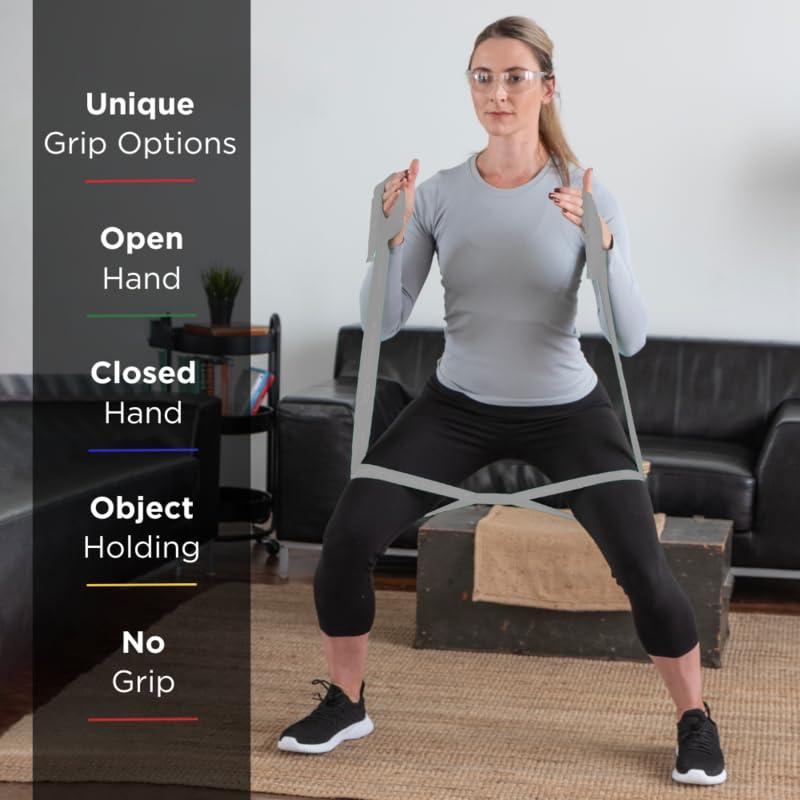 Banda de Resistencia THERABAND CLX Plata 1.52m Super Pesada