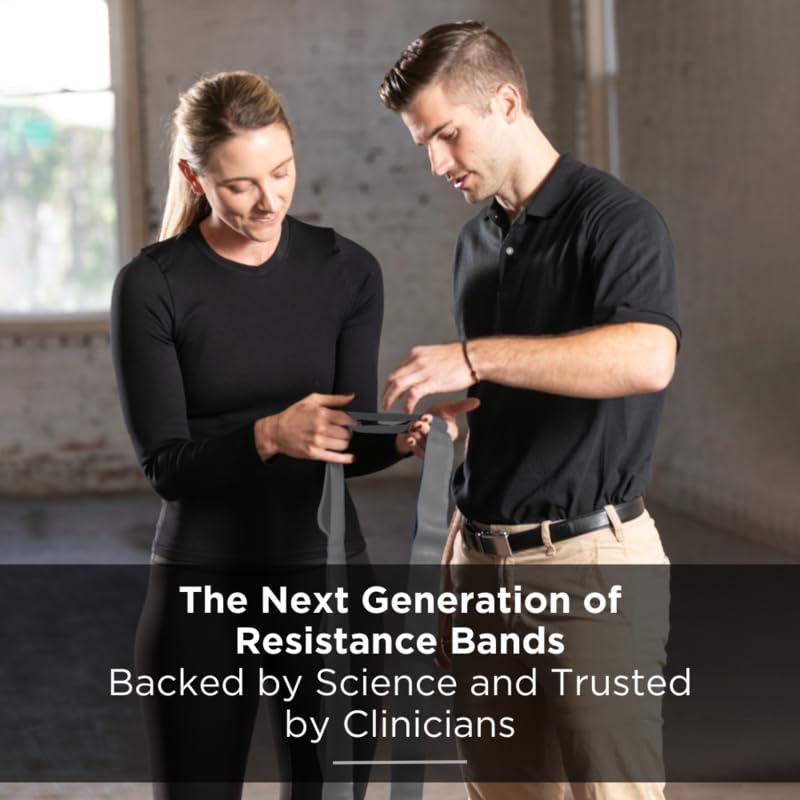 Banda de Resistencia THERABAND CLX Plata 1.52m Super Pesada