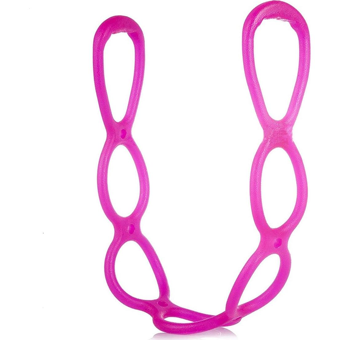 Banda de Ejercicio de Resistencia LACANEA 7 Anillos Rosa