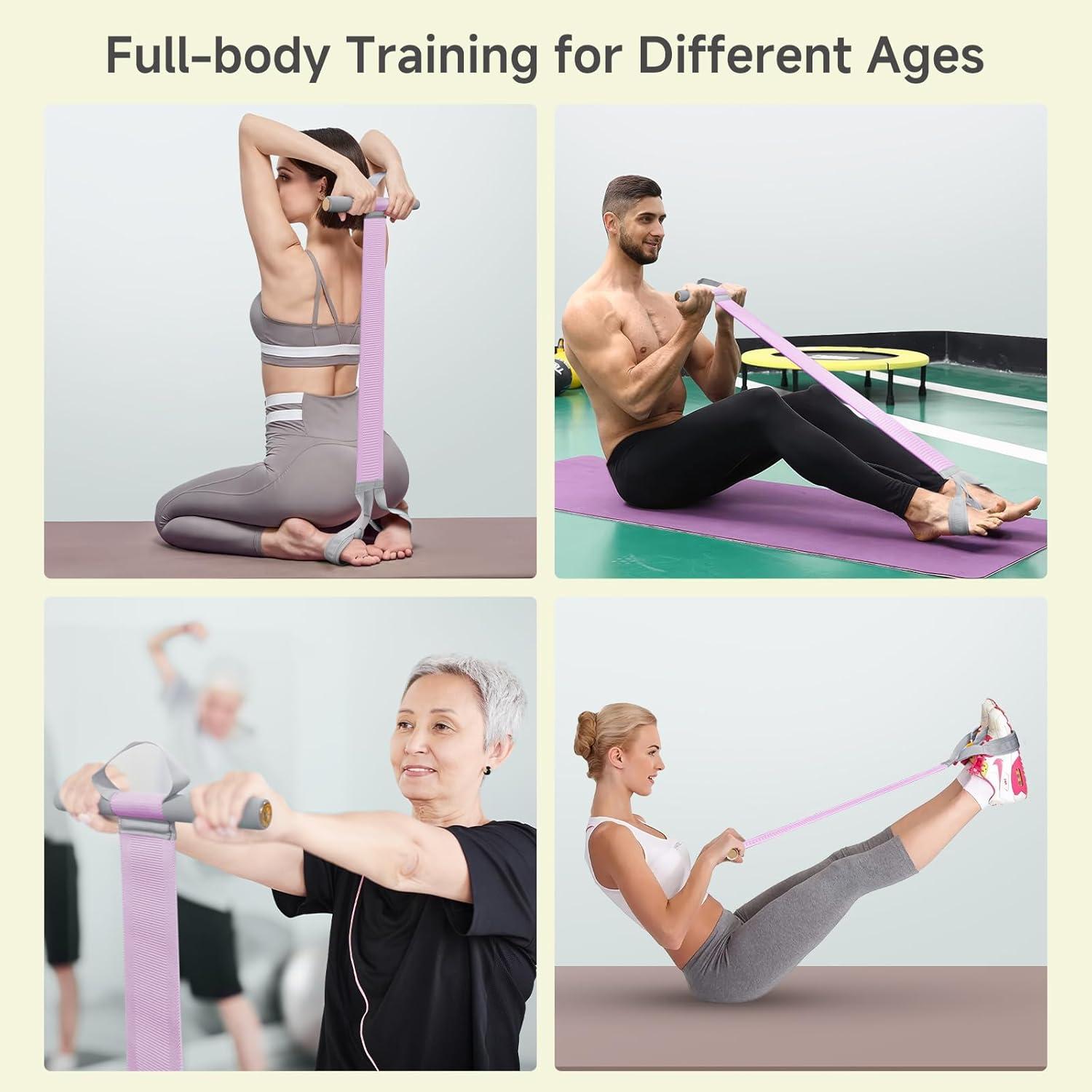 Banda de Resistencia VANiGO 120lb con Mangos Antideslizantes