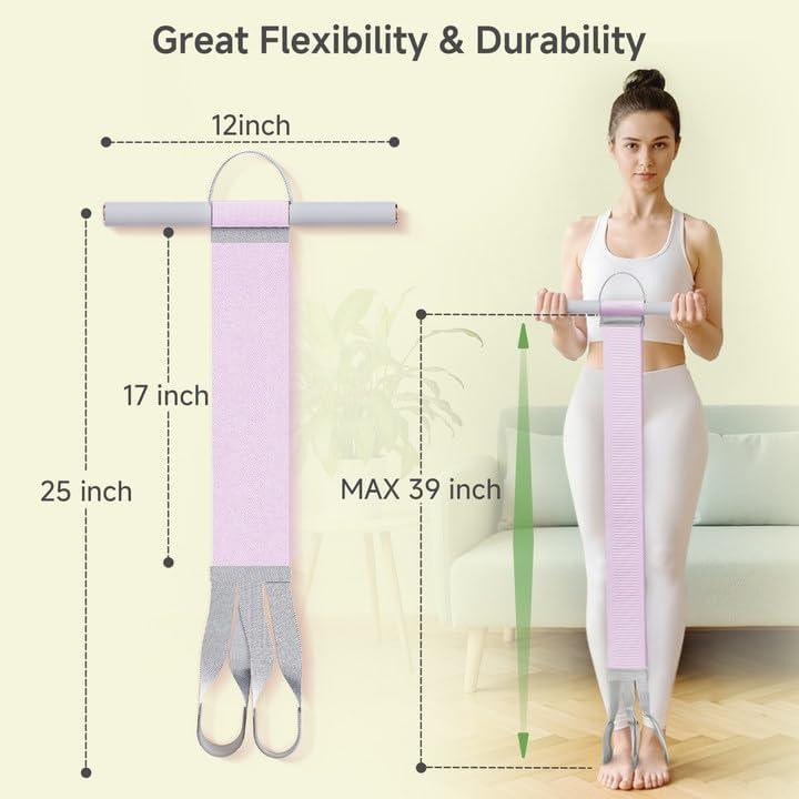 Banda de Resistencia VANiGO 120lb con Mangos Antideslizantes