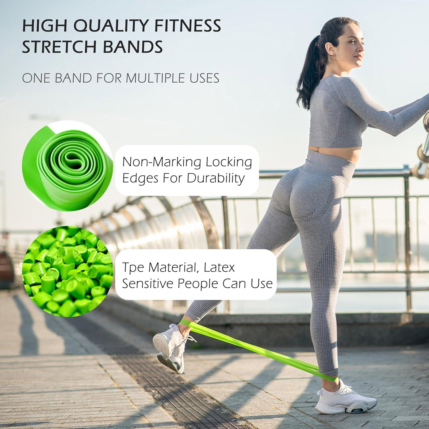 Conjunto de 5 Bandas de Resistencia MoHern para Ejercicio