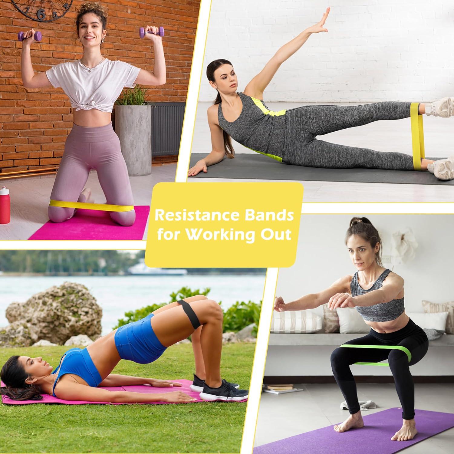 Conjunto de 5 Bandas de Resistencia MoHern para Ejercicio