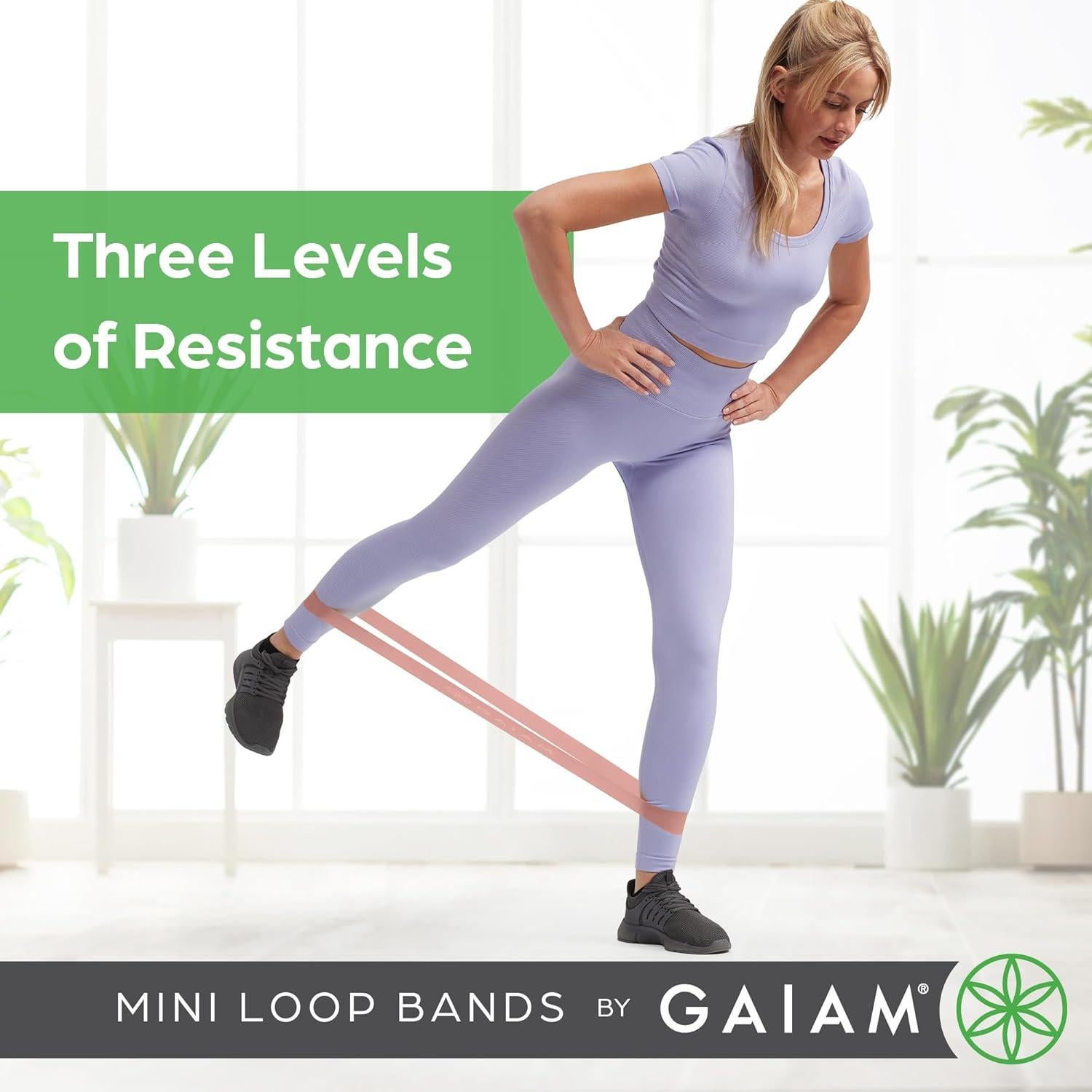 Kit de Mini Bandas de Resistencia Gaiam Restore - 3 Niveles