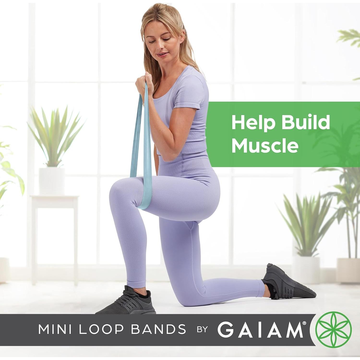 Kit de Mini Bandas de Resistencia Gaiam Restore - 3 Niveles