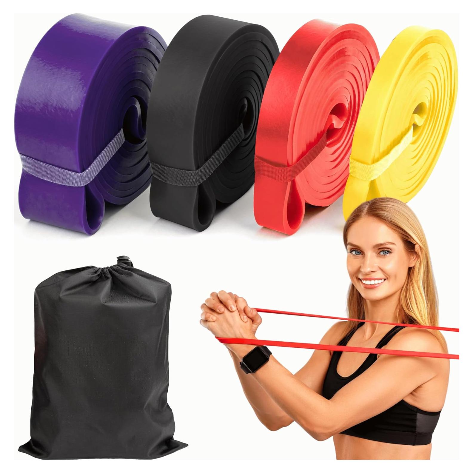 Set de 4 Bandas de Resistencia RMS para Ejercicio y Terapia