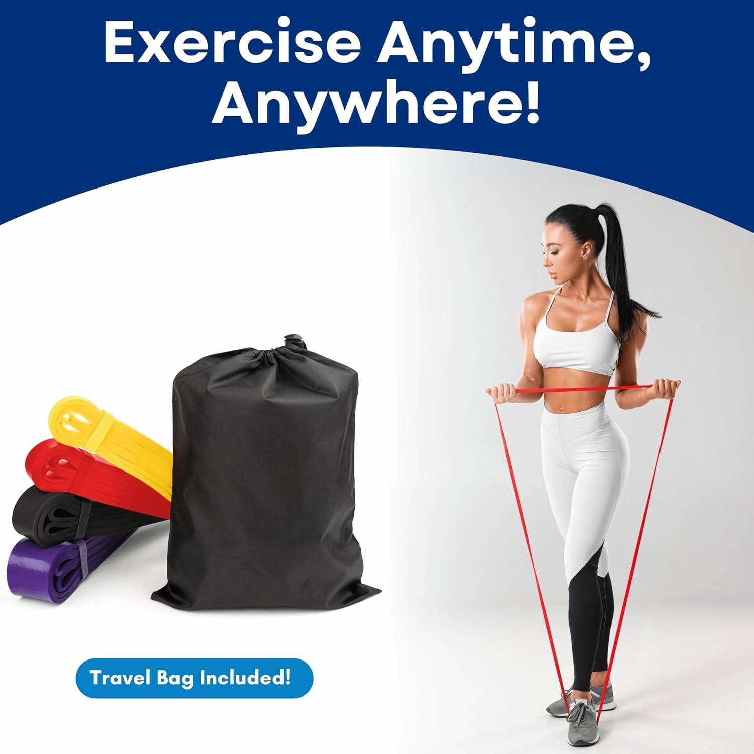 Set de 4 Bandas de Resistencia RMS para Ejercicio y Terapia