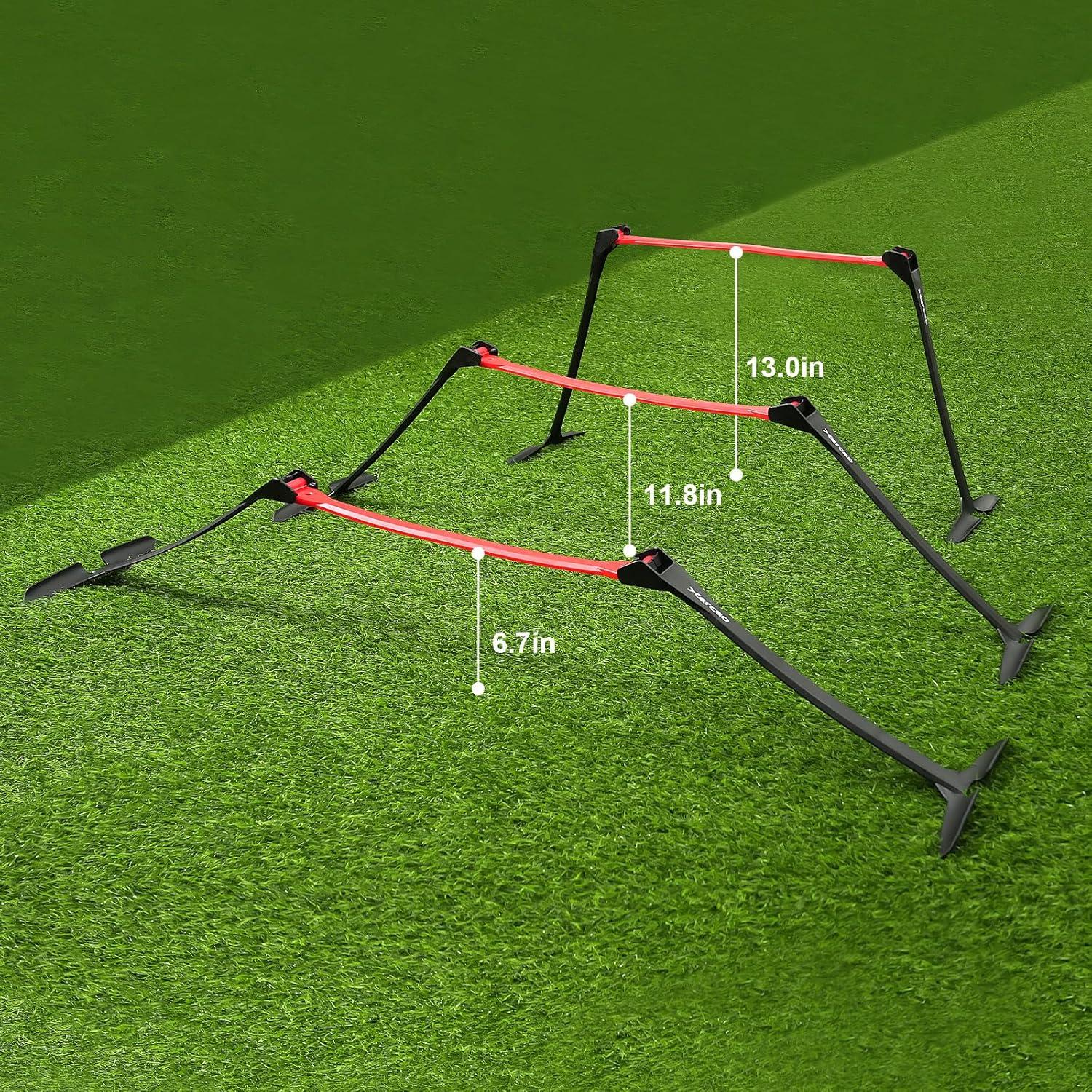 Conjunto de Vallas Ajustables y Escalera de Agilidad Xerceo SH01