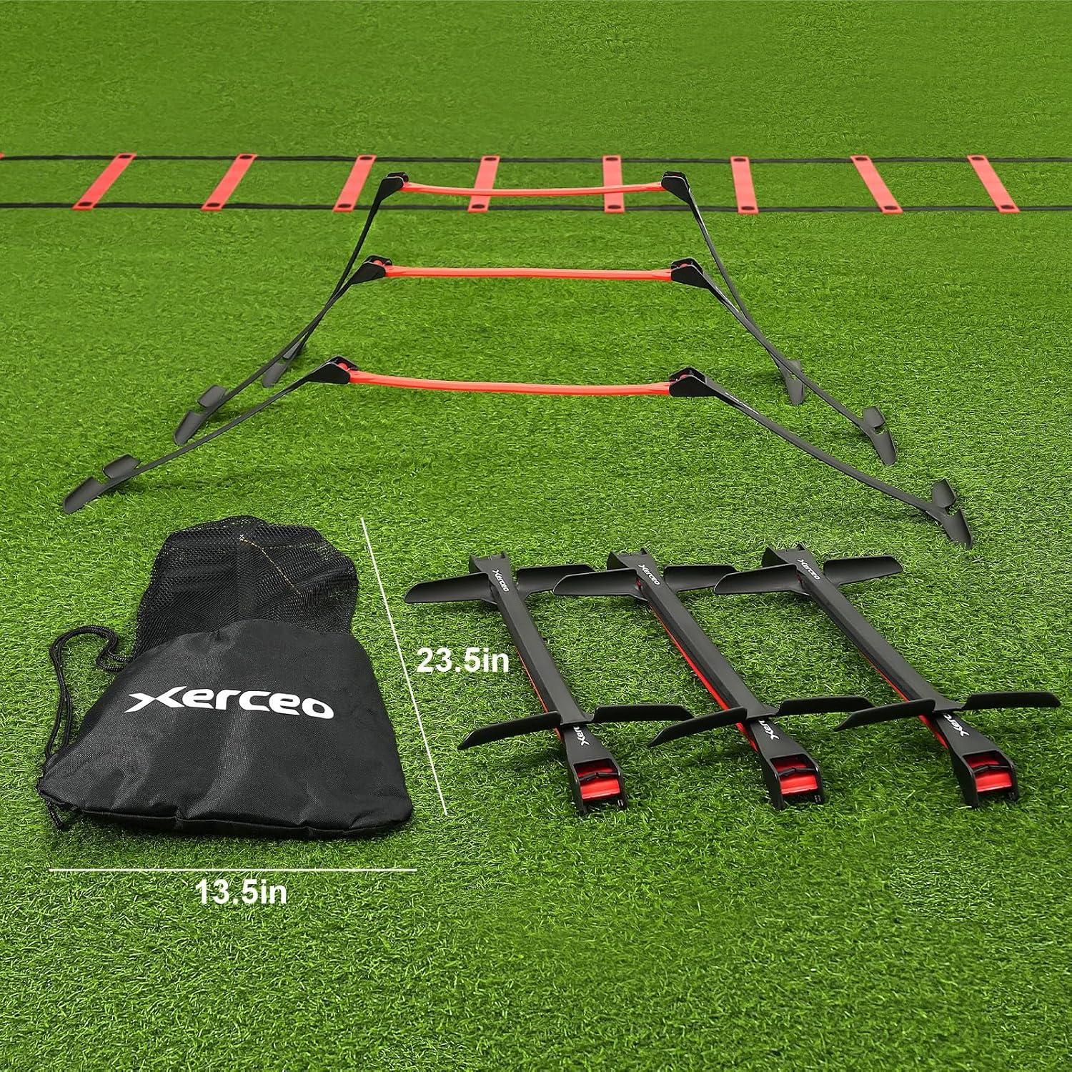 Conjunto de Vallas Ajustables y Escalera de Agilidad Xerceo SH01