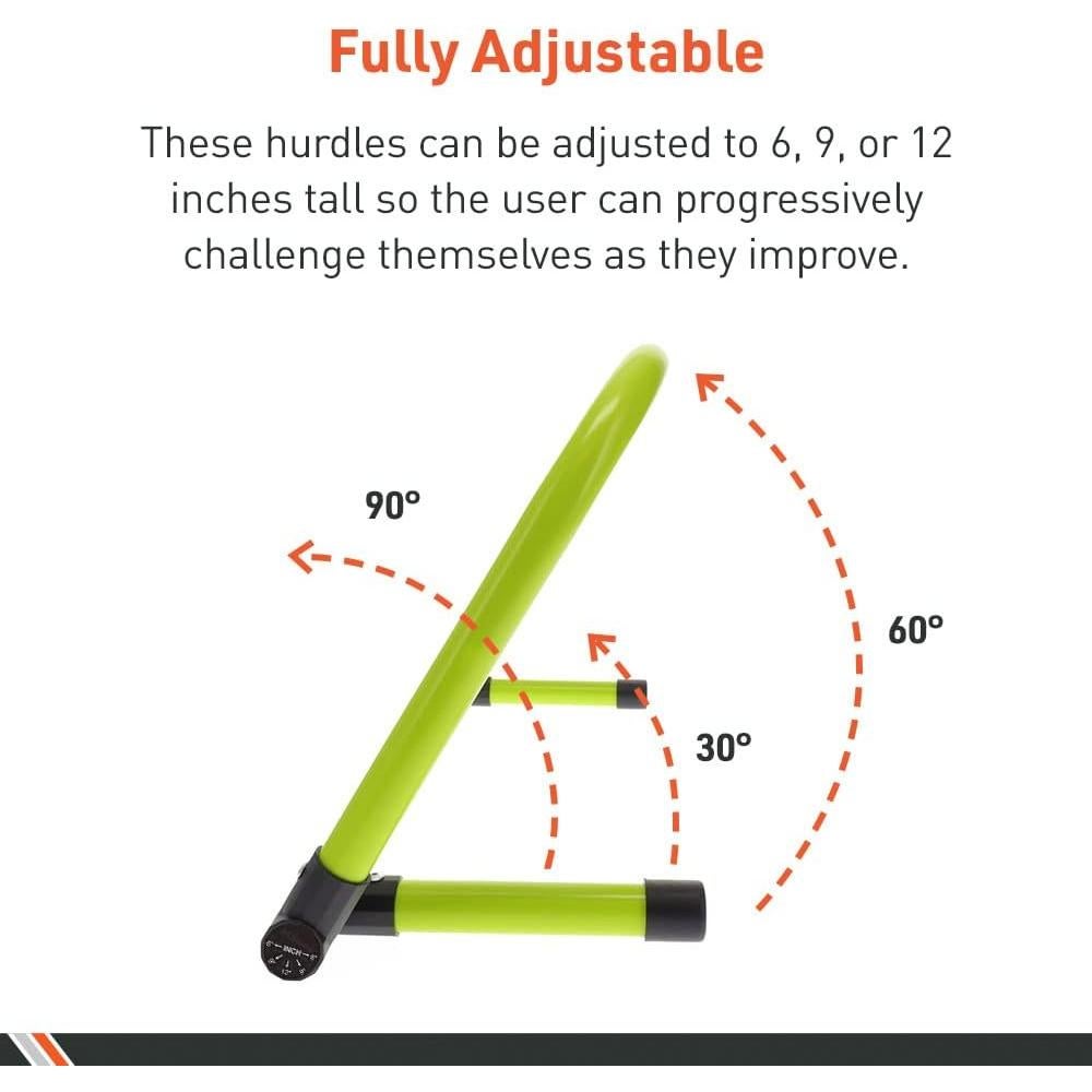 Obstáculos Ajustables Cuerpos Sport para Entrenamiento de Velocidad